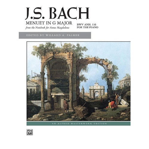 Bach Menuet In G Major BWV Anh 116