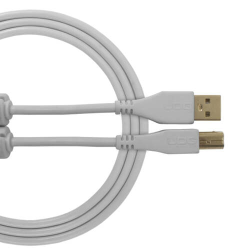 UDG Ultimate U95001 USB2 Cable A-B White Straight 1m