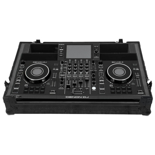 UDG Ultimate Flight Case for Denon DJ SC LIVE 4 with Wheels - Black