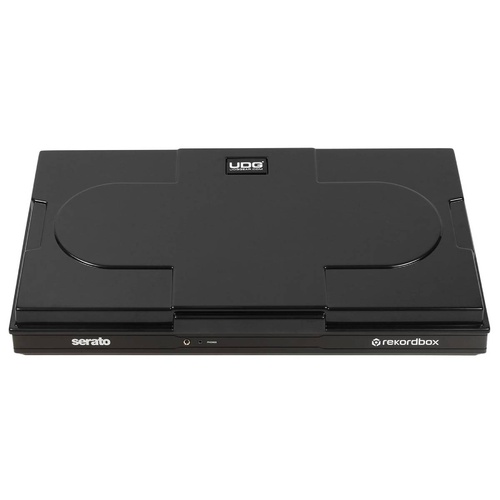 UDG U94116BL Pro-Deck Cover for Pioneer DDJ-FLX10, Black, Durable ABS, Custom-Fit, High-Gloss Finish, Lightweight, Travel-Ready