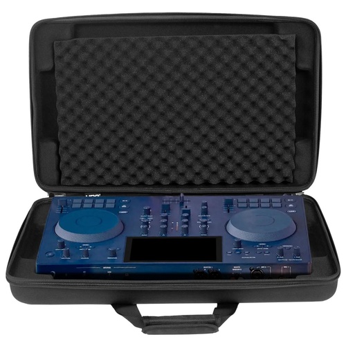 UDG U8328BL Creator AlphaTheta Omnis-Duo Hardcase, Black, EVA Foam, Water Repellent, Fits Controller & Cables, Lightweight, Durable, 61x38x13 cm