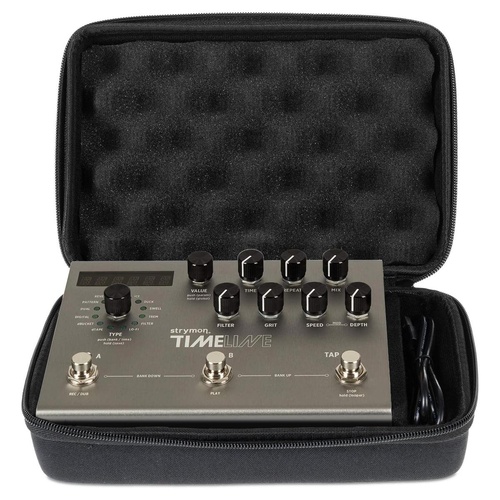 UDG U8497BL Hardcase for Strymon Timeline/Bigsky/Mobius/Nightsky/Volante, Black, Lightweight EVA Protection
