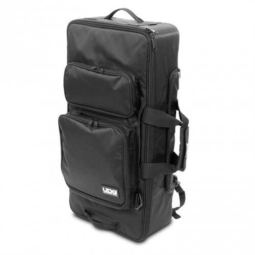 UDG U9104BL/OR Ultimate MIDI Controller Backpack Large Black / Orange Inside Pioneer DDJS1/T1