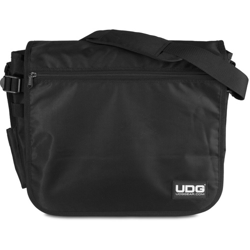 UDG Ultimate Courier Bag Black for Vinyl Records and Accessories
