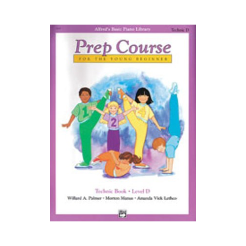 Alfred's Basic Piano Prep Course: Technic Book D