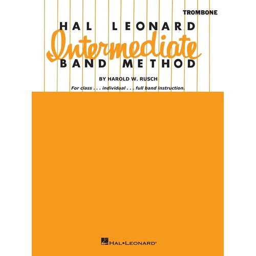 Intermediate Band Method Trombone (Softcover Book)