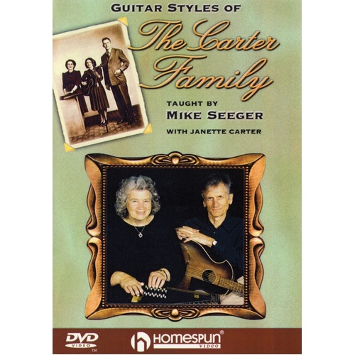 Guitar Styles Of The Carter Family DVD