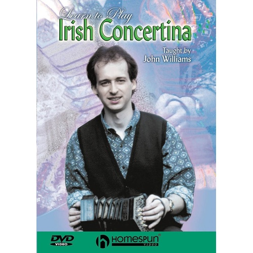 Learn To Play Irish Concertina DVD (DVD Only)
