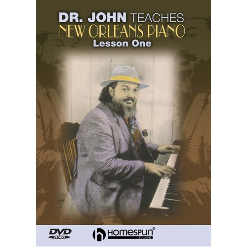Dr John Teaches New Orleans Piano DVD 1 (DVD Only)