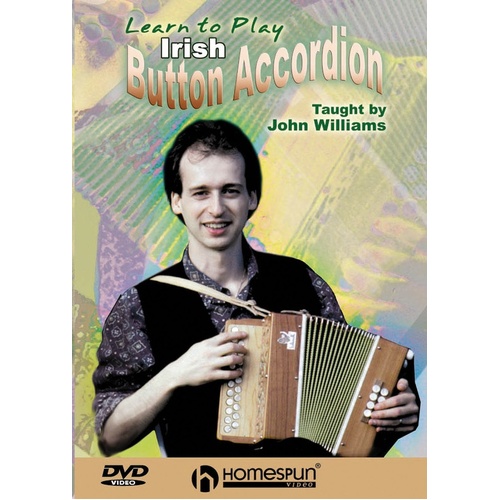 Learn To Play Irish Button Accordion DVD (DVD Only)