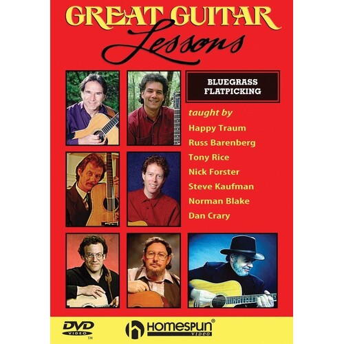 Great Guitar Lessons Bluegrass Flatpicking DVD (DVD Only)