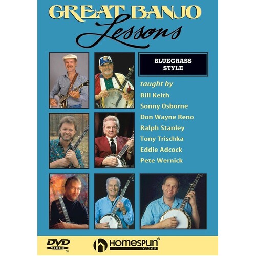 Great Banjo Lessons Bluegrass DVD (DVD Only)