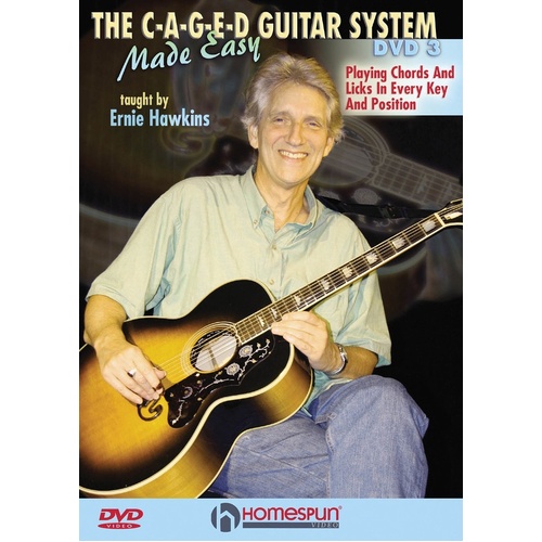 C-A-G-E-D Guitar System Made Easy DVDs 1, 2 and 3 (DVD Only)