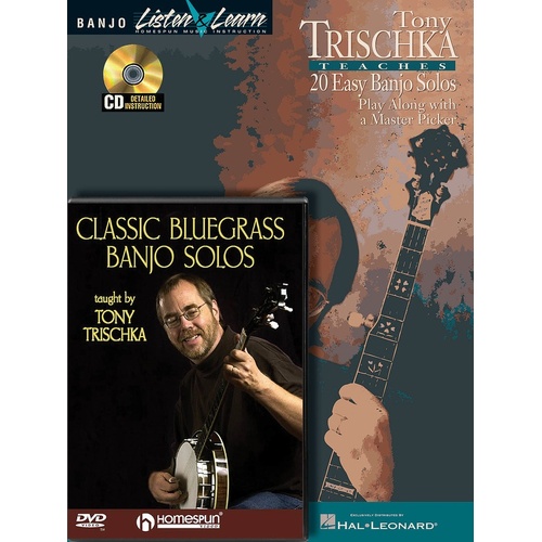 Tony Trischka Banjo Bundle Pack Book/CD/DVD (Softcover Book/CD/DVD)
