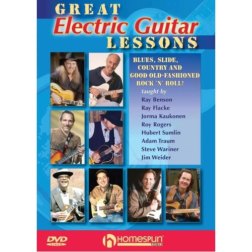 Great Electric Guitar Lessons DVD (DVD Only)