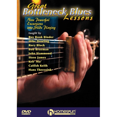 Great Bottleneck Blues Lessons DVD (DVD Only)