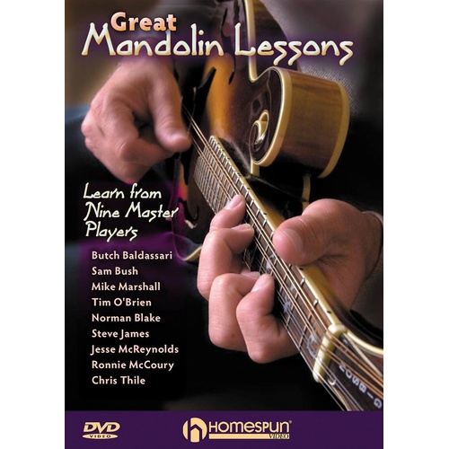 Great Mandolin Lessons DVD (DVD Only)