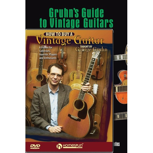Gruhn Vintage Guitar Pack Book/DVD (Hardcover Book/DVD)
