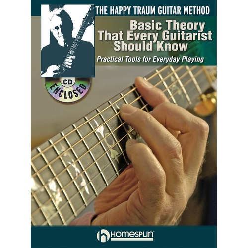 Happy Traum Guitar Method Basic Theory Book/CD/DVD (Softcover Book/CD/DVD)