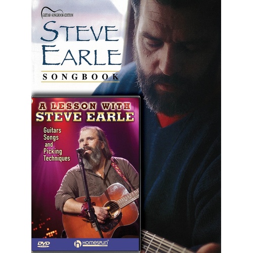 Steve Earle Guitar Pack Book/DVD (Softcover Book/DVD)
