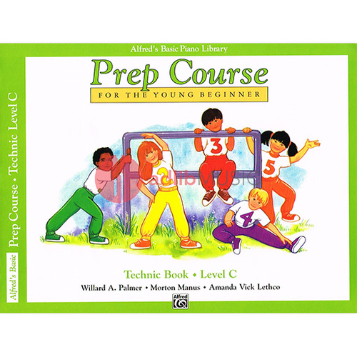 Alfred's Basic Piano Prep Course Technic Book C