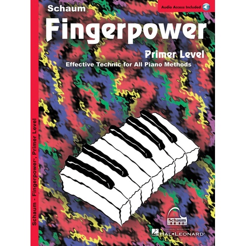 Schaum Fingerpower Primer Level Book/Online Audio (Softcover Book/Online Audio)
