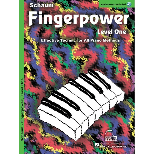 Schaum Fingerpower Level 1 Book/Online Audio (Softcover Book/Online Audio)