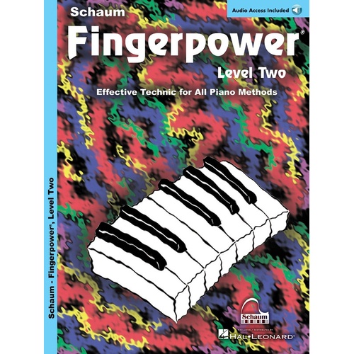 Schaum Fingerpower Level 2 Book/Online Audio (Softcover Book/Online Audio)