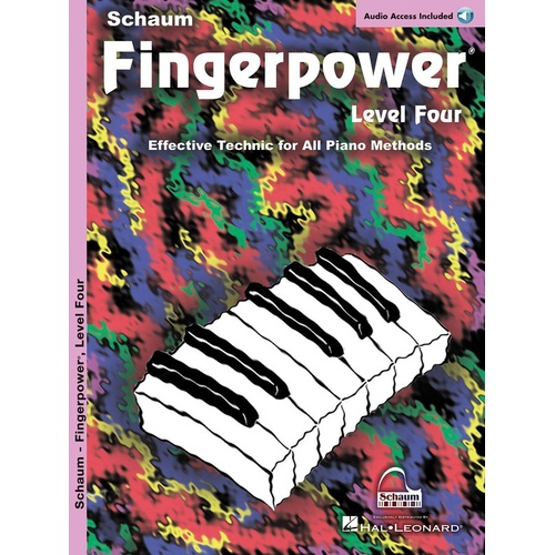 Schaum Fingerpower Level 4 Book/Online Audio (Softcover Book/Online Audio)