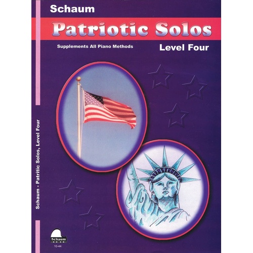 Schaum Patriotic Solos Level 4 (Softcover Book)