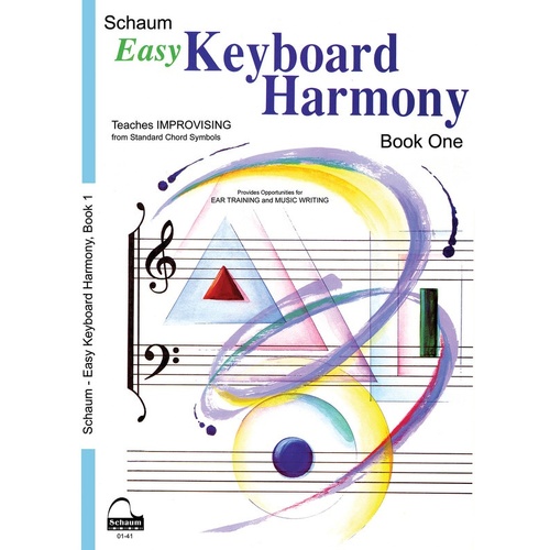 Schaum - Easy Keyboard Harmony Book 1 (Softcover Book)