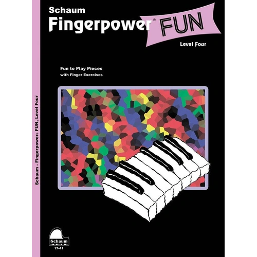 Schaum Fingerpower Fun Level 4 - Piano Exercises and Duets, 24 Pages