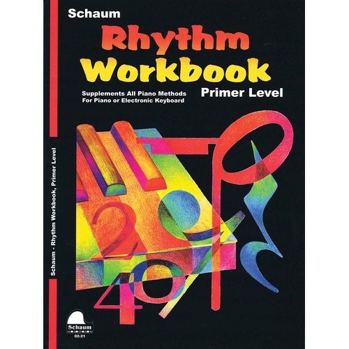 Schaum Rhythm Workbook Primer Level (Softcover Book)