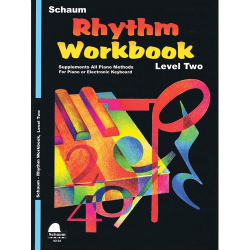 Schaum Rhythm Workbook Lev 2 (Softcover Book)