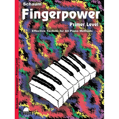 Schaum Fingerpower Primer Level (Softcover Book)