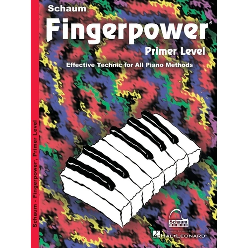 Schaum Fingerpower Primer Level for Piano - 24 Pages