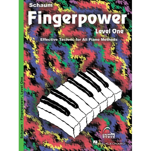 Schaum Fingerpower Level 1 Piano Technique Book