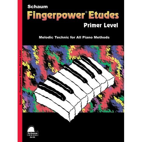 Schaum - Fingerpower Etudes Primer Level (Softcover Book)