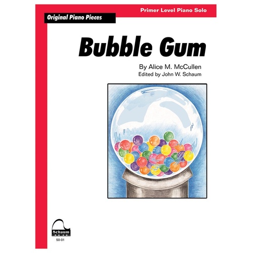 Bubble Gum Easy Piano Solo (Sheet Music)