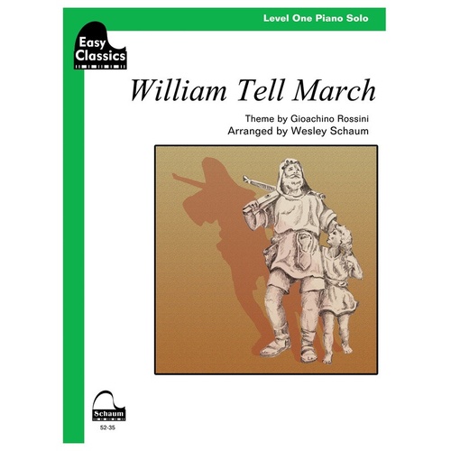 William Tell March Easy Piano Solo (Sheet Music)