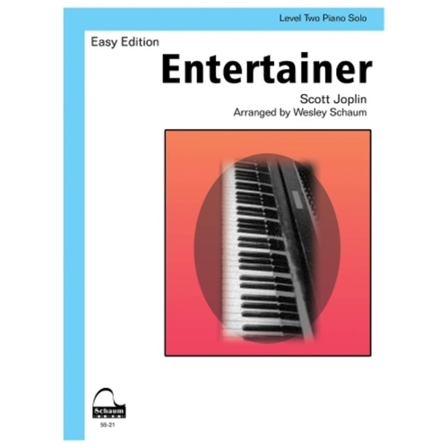Entertainer Easy Piano Arr Schaum