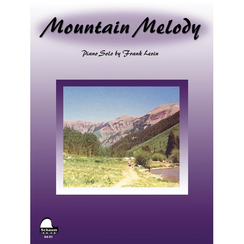 Mountain Melody Piano Solo (Softcover Book)