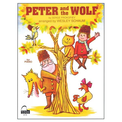 Prokofieff - Peter And The Wolf Piano Arr Schaum (Softcover Book)