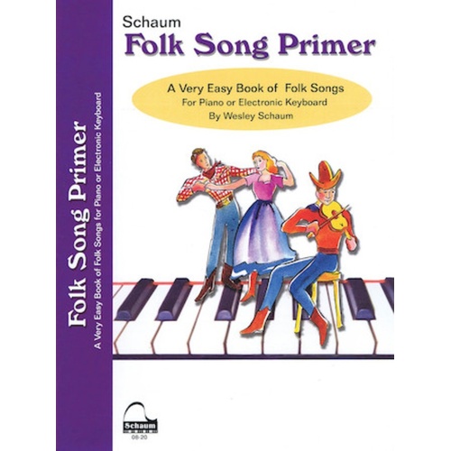 Schaum Folk Song Primer For Piano Softcover Book (Piano)