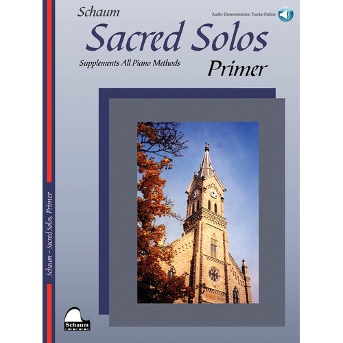 Schaum Sacred Solos Primer Book/Online Audio (Softcover Book/Online Audio)