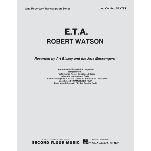 Eta Ens Sfmjc Arr Watson (Music Score/Parts)