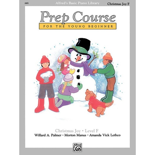 Alfred's Basic Piano Library (ABPL) Prep Course Christmas Joy! F
