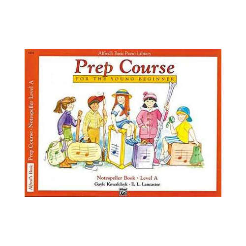 Alfred's Basic Piano Prep Course Notespeller Level A