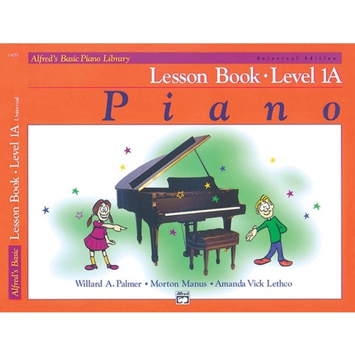 Alfred's Basic Piano Library (ABPL) Lesson Book 1A Book/CD Universal Edition