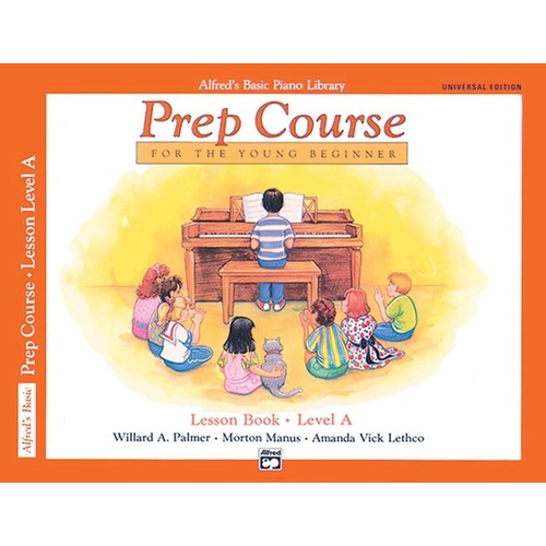 Alfred's Basic Piano Library (ABPL) Prep Course Lesson Level A Universal Book/CD